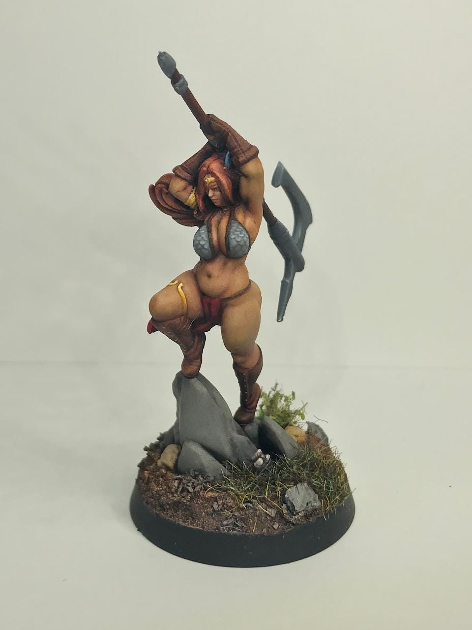 Thitania, The Barbarian (Medium) - Tabletop Figure for Dungeons & Dragons, DnD, Pathfinder RPGs, TTRPG