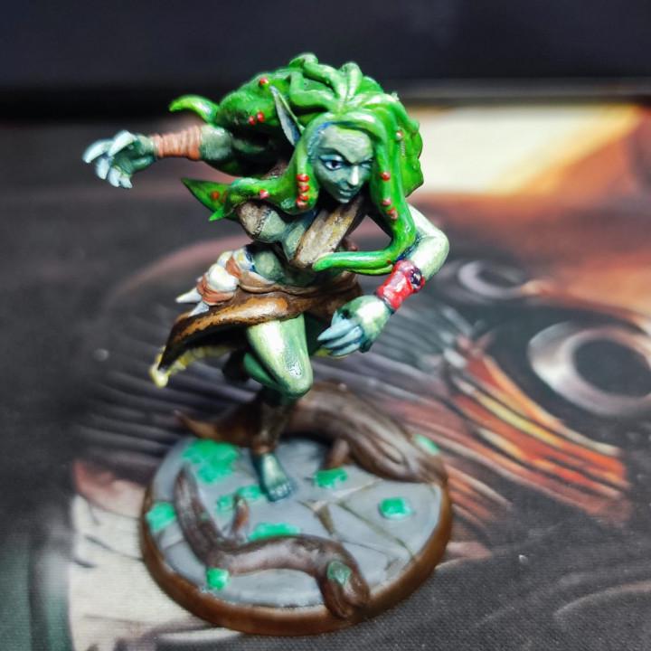 Elledriel, The Elven Druid (Medium) - Tabletop Figure for Dungeons & Dragons, DnD, Pathfinder RPGs, TTRPG