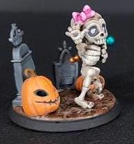 Mary The Skeleton (Medium) - Tabletop Figure for Dungeons & Dragons, DnD, Pathfinder RPGs, TTRPG