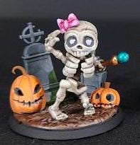 Mary The Skeleton (Medium) - Tabletop Figure for Dungeons & Dragons, DnD, Pathfinder RPGs, TTRPG