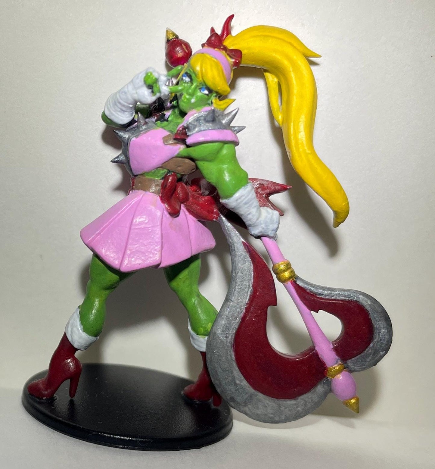 Sailor Chandos - Orc Magical Girl (Medium) - Tabletop Figure for Dungeons & Dragons, DnD, Pathfinder RPGs, TTRPG