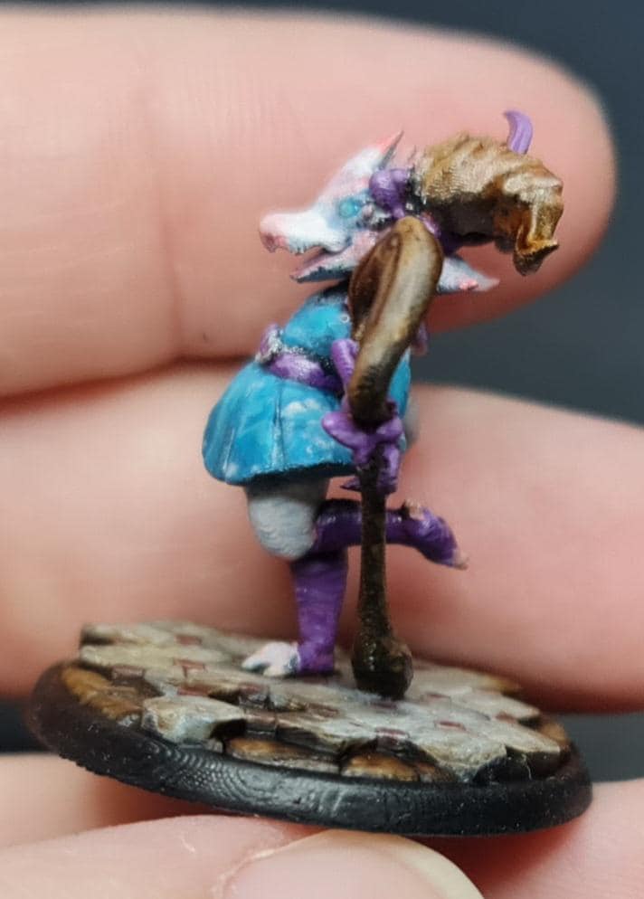 Sailor Toril - Kobold Magical Girl (Medium) - Tabletop Figure for Dungeons & Dragons, DnD, Pathfinder RPGs, TTRPG