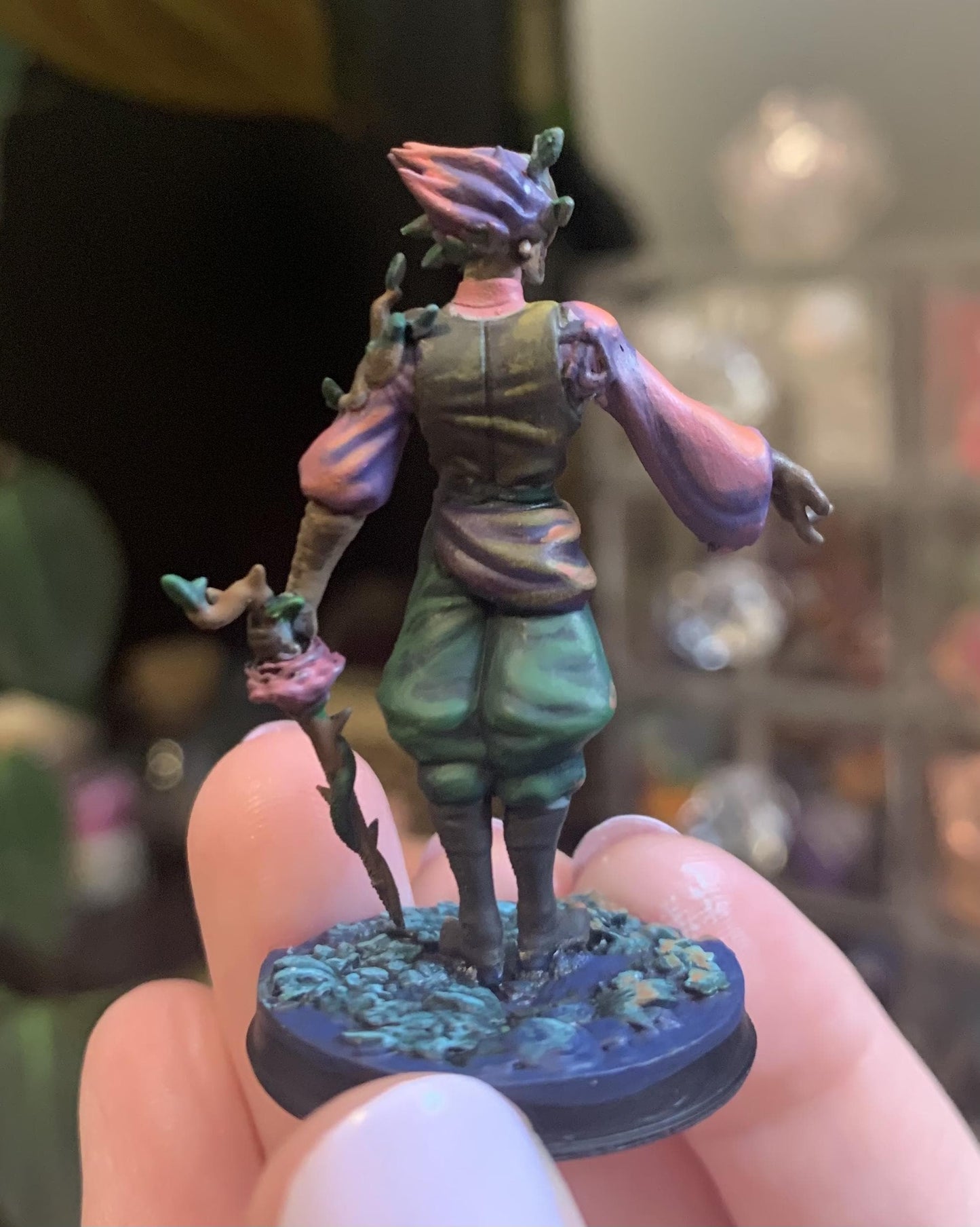 Oleander, The Dryad Rogue (Medium) - Tabletop Figure for Dungeons & Dragons, DnD, Pathfinder RPGs, TTRPG