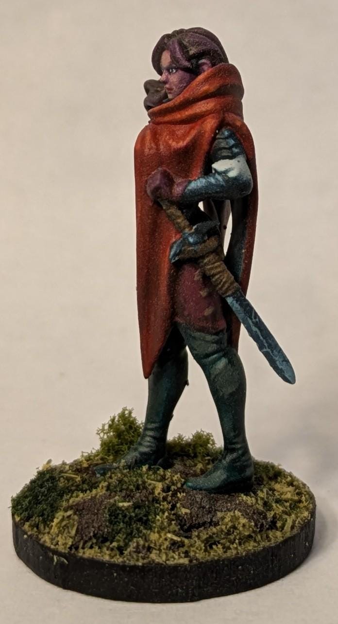 Sypheena (Medium) - Tabletop Figure for Dungeons & Dragons, DnD, Pathfinder RPGs, TTRPG