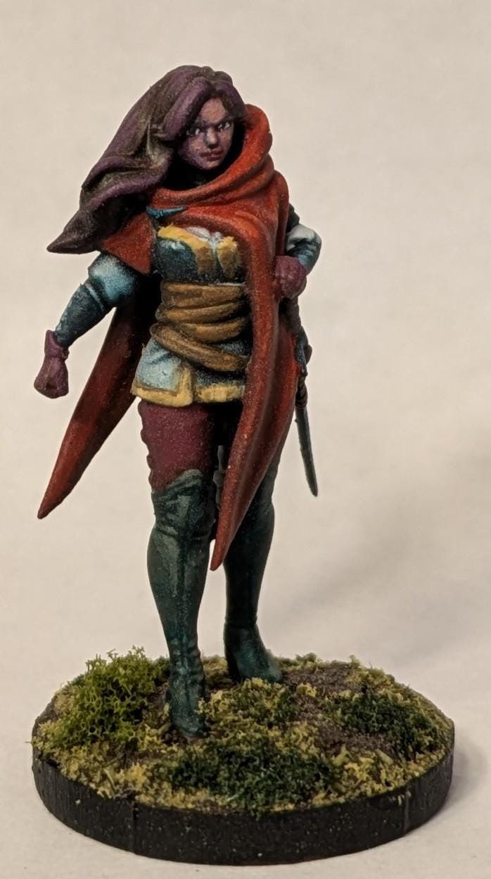 Sypheena (Medium) - Tabletop Figure for Dungeons & Dragons, DnD, Pathfinder RPGs, TTRPG