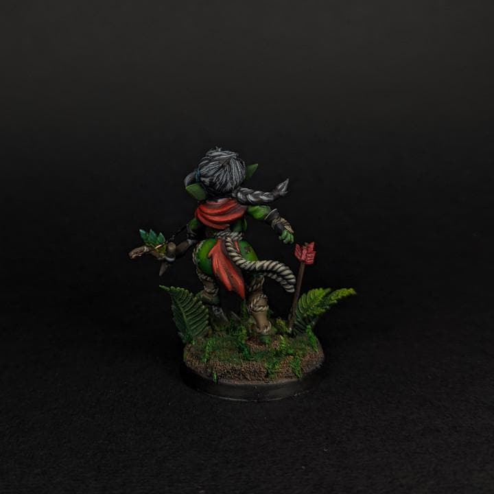 Stick, The Goblin Ranger (Medium) - Tabletop Figure for Dungeons & Dragons, DnD, Pathfinder RPGs, TTRPG