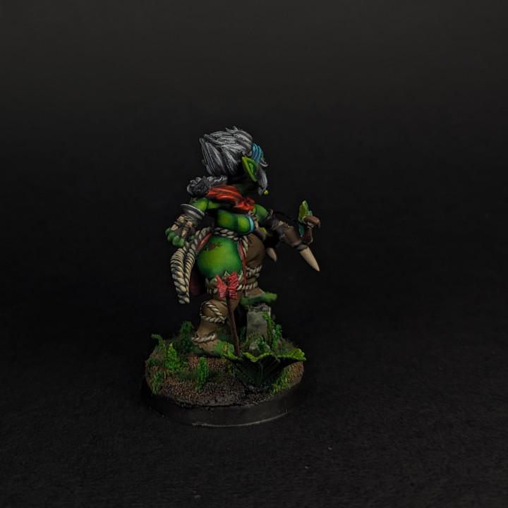 Stick, The Goblin Ranger (Medium) - Tabletop Figure for Dungeons & Dragons, DnD, Pathfinder RPGs, TTRPG