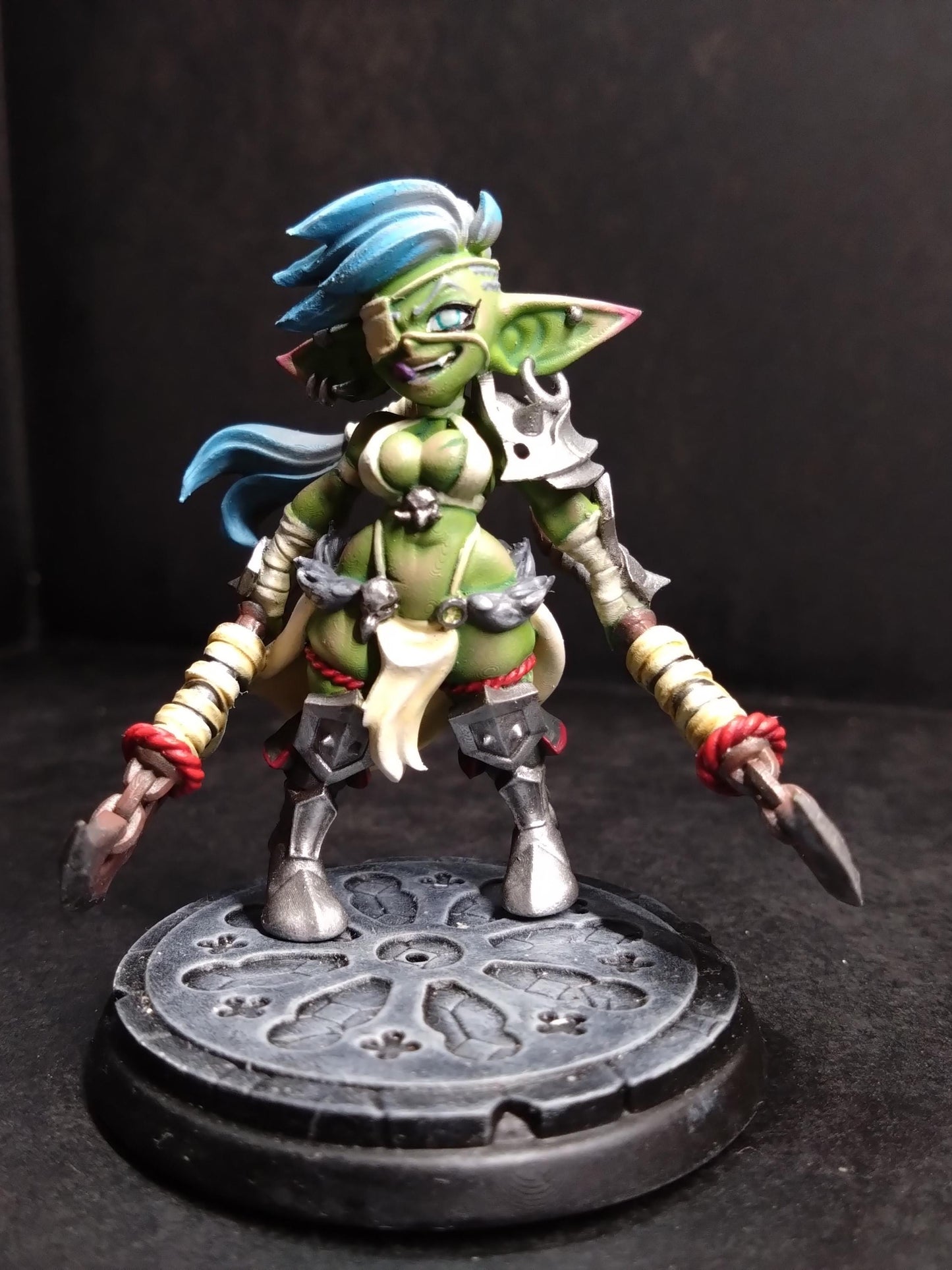 Boss Goblin (Medium) - Tabletop Figure for Dungeons & Dragons, DnD, Pathfinder RPGs, TTRPG