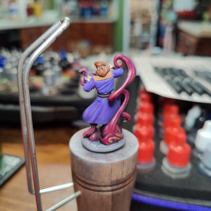 Dale The Nether Wizard (Medium) - Tabletop Figure for Dungeons & Dragons, DnD, Pathfinder RPGs, TTRPG