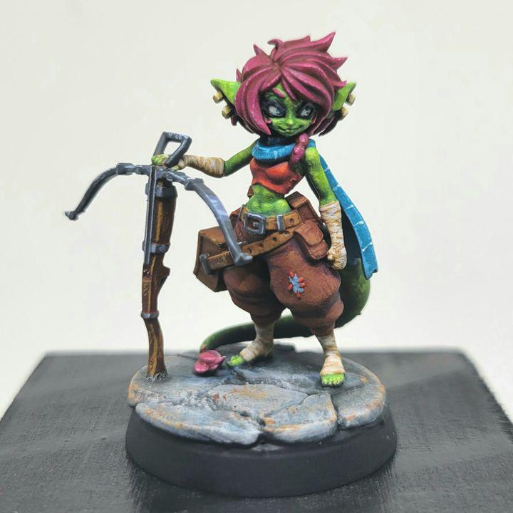 Maia, The Goblin (Medium) - Tabletop Figure for Dungeons & Dragons, DnD, Pathfinder RPGs, TTRPG