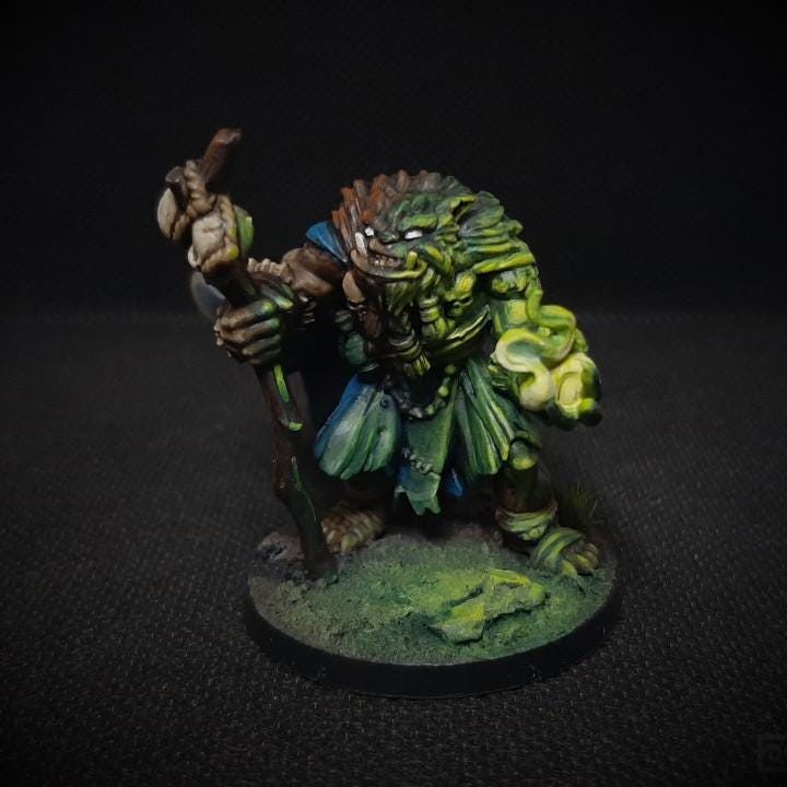 Bugbear Shaman (Medium) - Tabletop Figure for Dungeons & Dragons, DnD, Pathfinder RPGs, TTRPG