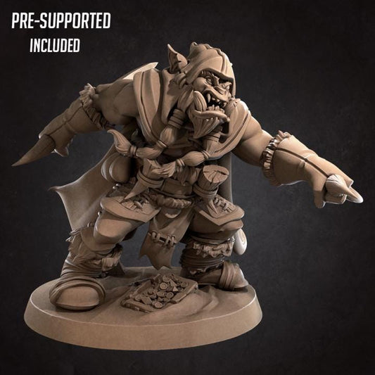 Bugbear Reaver (Medium) - Tabletop Figure for Dungeons & Dragons, DnD, Pathfinder RPGs, TTRPG