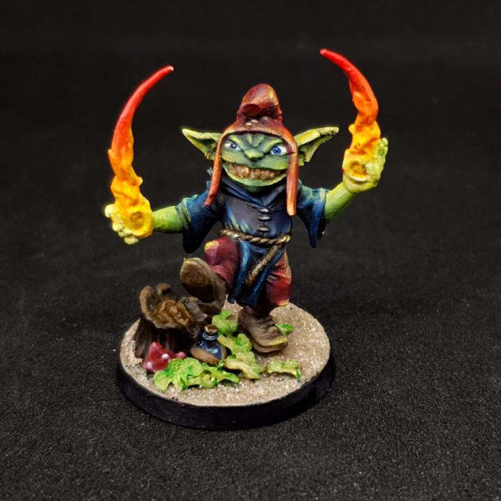 Goblin Pyro (Medium) - Tabletop Figure for Dungeons & Dragons, DnD, Pathfinder RPGs, TTRPG