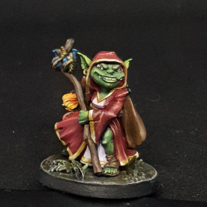 Goblin Wizard (Medium) - Tabletop Figure for Dungeons & Dragons, DnD, Pathfinder RPGs, TTRPG