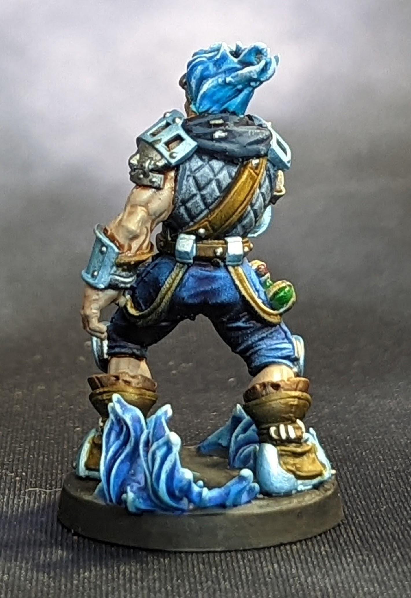 Genasi Artificer (Fire) (Medium) - Tabletop Figure for Dungeons & Dragons, DnD, Pathfinder RPGs, TTRPG