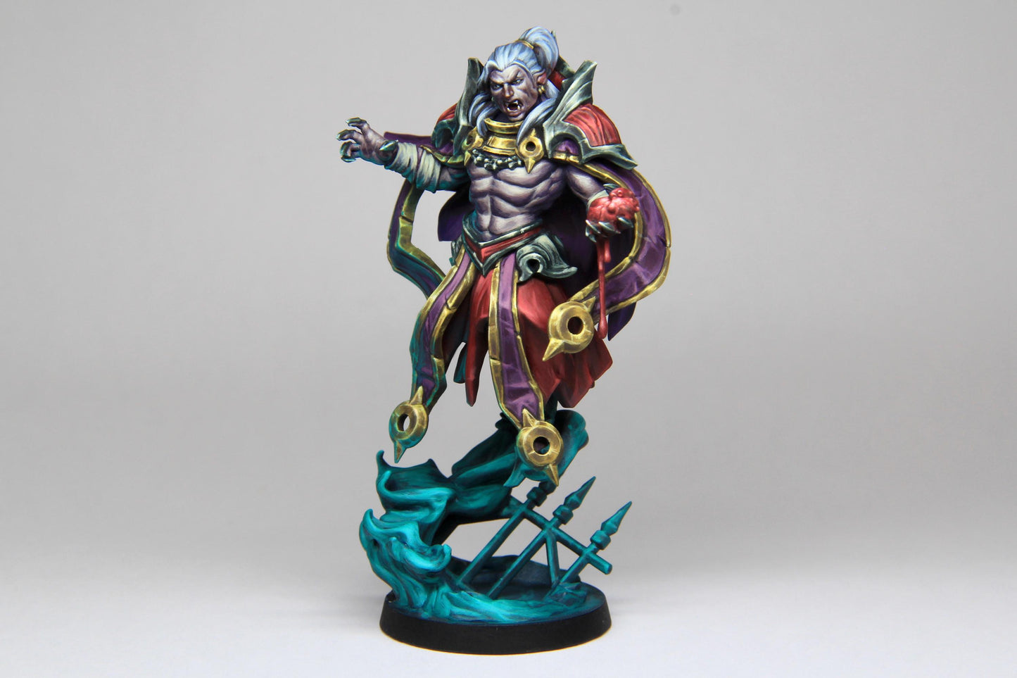 Julius, The Vampire Warlock (Medium) - Tabletop Figure for Dungeons & Dragons, DnD, Pathfinder RPGs, TTRPG