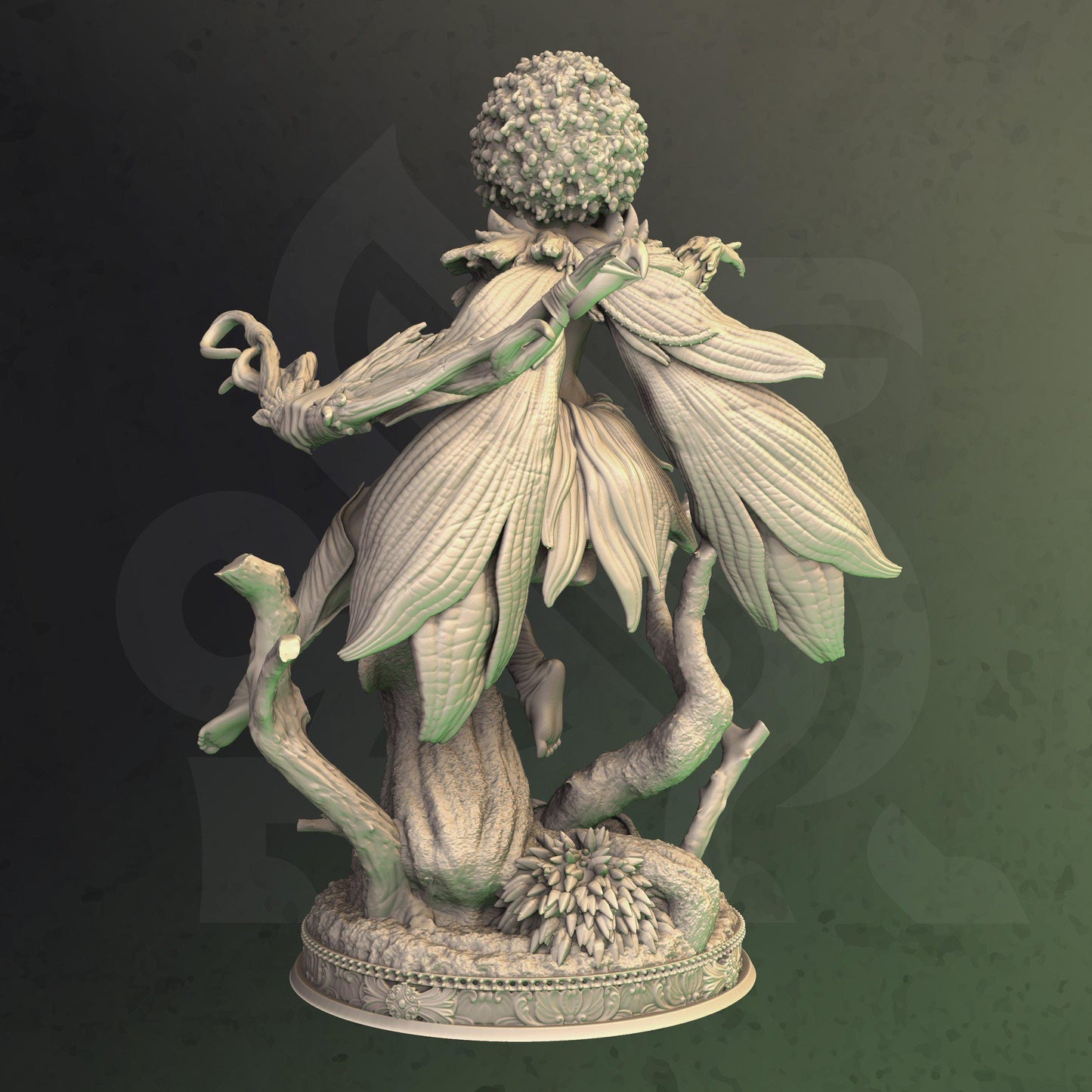 Forest Dryad - Elenil (Medium) - Tabletop Figure for Dungeons & Dragons, DnD, Pathfinder RPGs, TTRPG