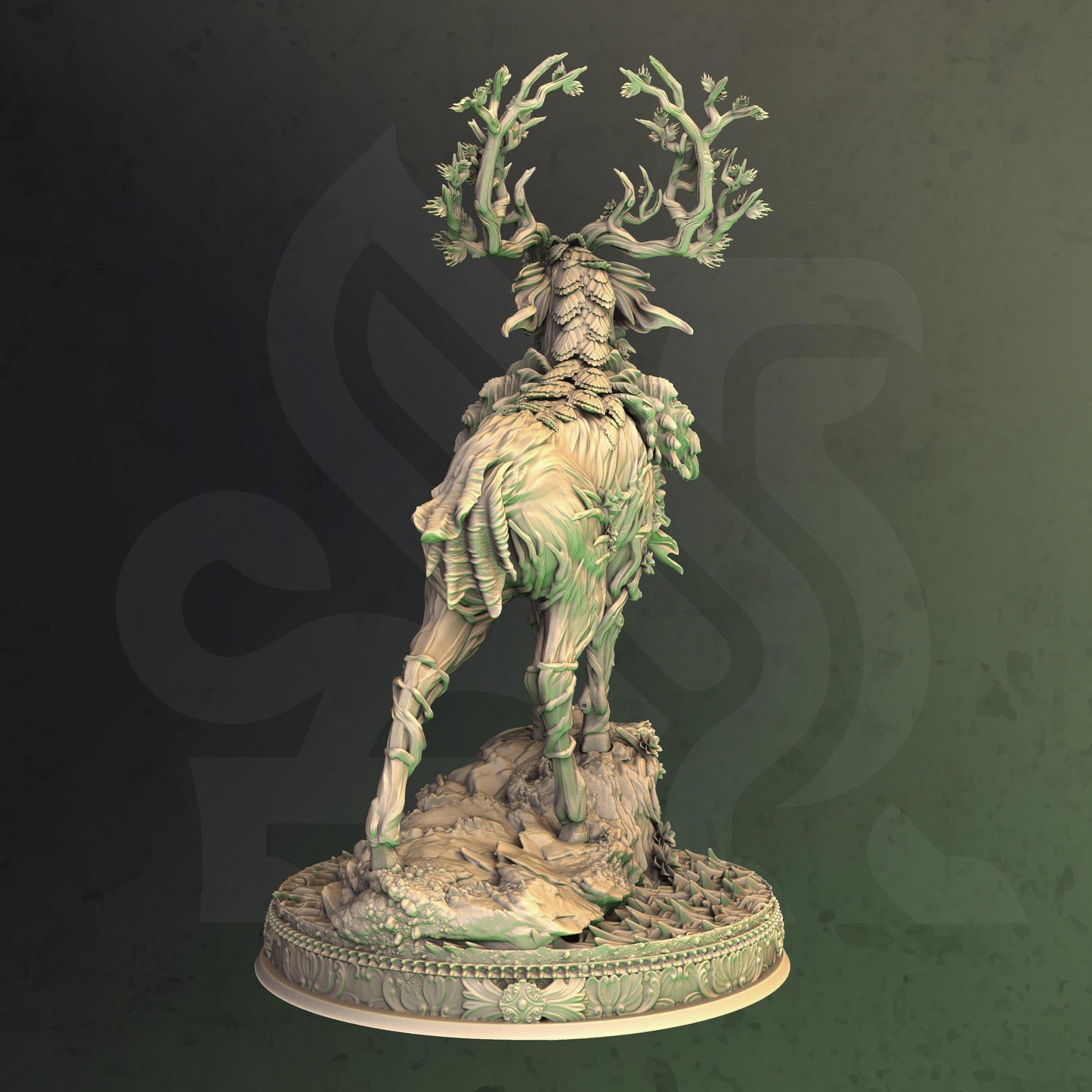 Gentle Forest Spirit - Gwynevel - Tabletop Figure for Dungeons & Dragons, DnD, Pathfinder RPGs, TTRPG