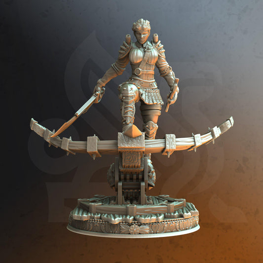 Ingenior – Frida Lars - Tabletop Figure for Dungeons & Dragons, DnD, Pathfinder RPGs, TTRPG