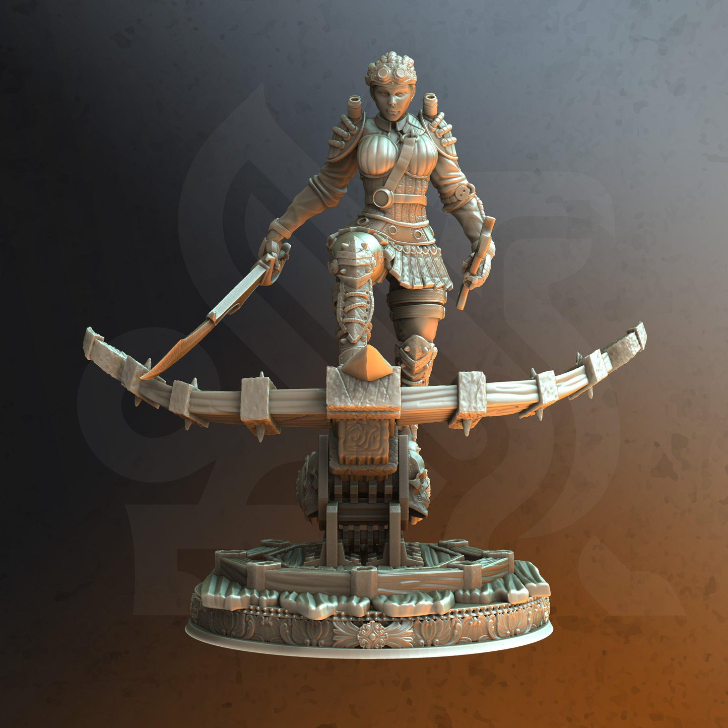 Ingenior – Frida Lars (Medium) - Tabletop Figure for Dungeons & Dragons, DnD, Pathfinder RPGs, TTRPG