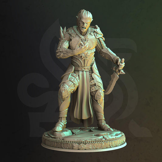 Champion Of The Talon - Ash Of Goltia - Tabletop Figure for Dungeons & Dragons, DnD, Pathfinder RPGs, TTRPG