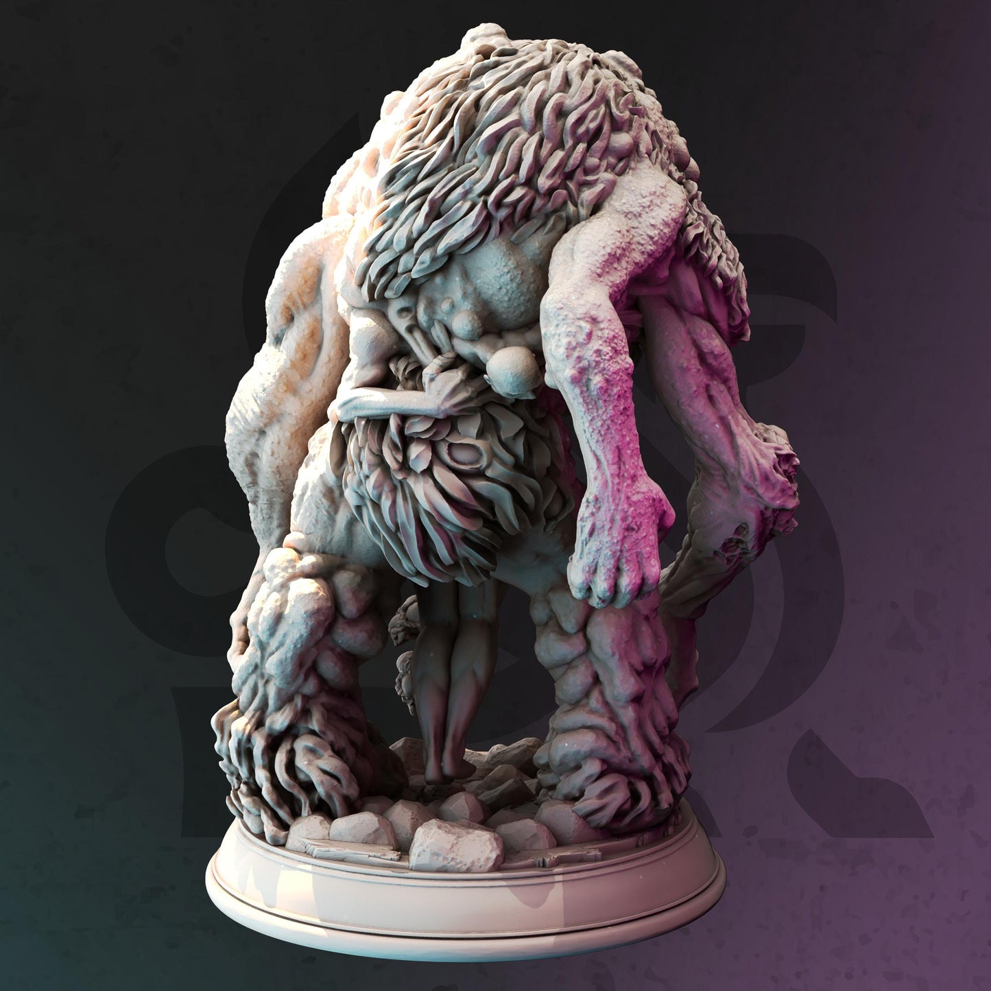 Underdark Parasitic Monstrosity - Dargrith (Huge) - 3D Printed Tabletop Figure for Dungeons & Dragons, DnD, Pathfinder RPGs, TTRPG