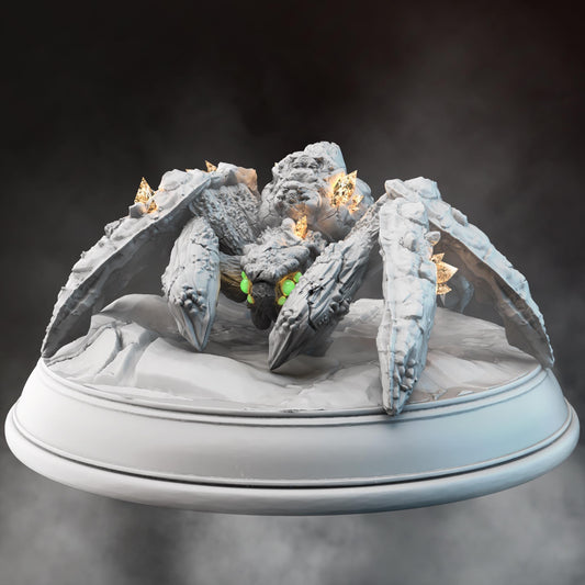 Stone Spider - Kopok (Medium) - 3D Printed Tabletop Figure for Dungeons & Dragons, DnD, Pathfinder RPGs, TTRPG