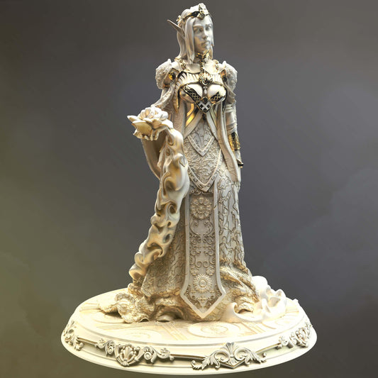 Goddess of Life - Cedhelieth (Medium) - Tabletop Figure for Dungeons & Dragons, DnD, Pathfinder RPGs, TTRPG