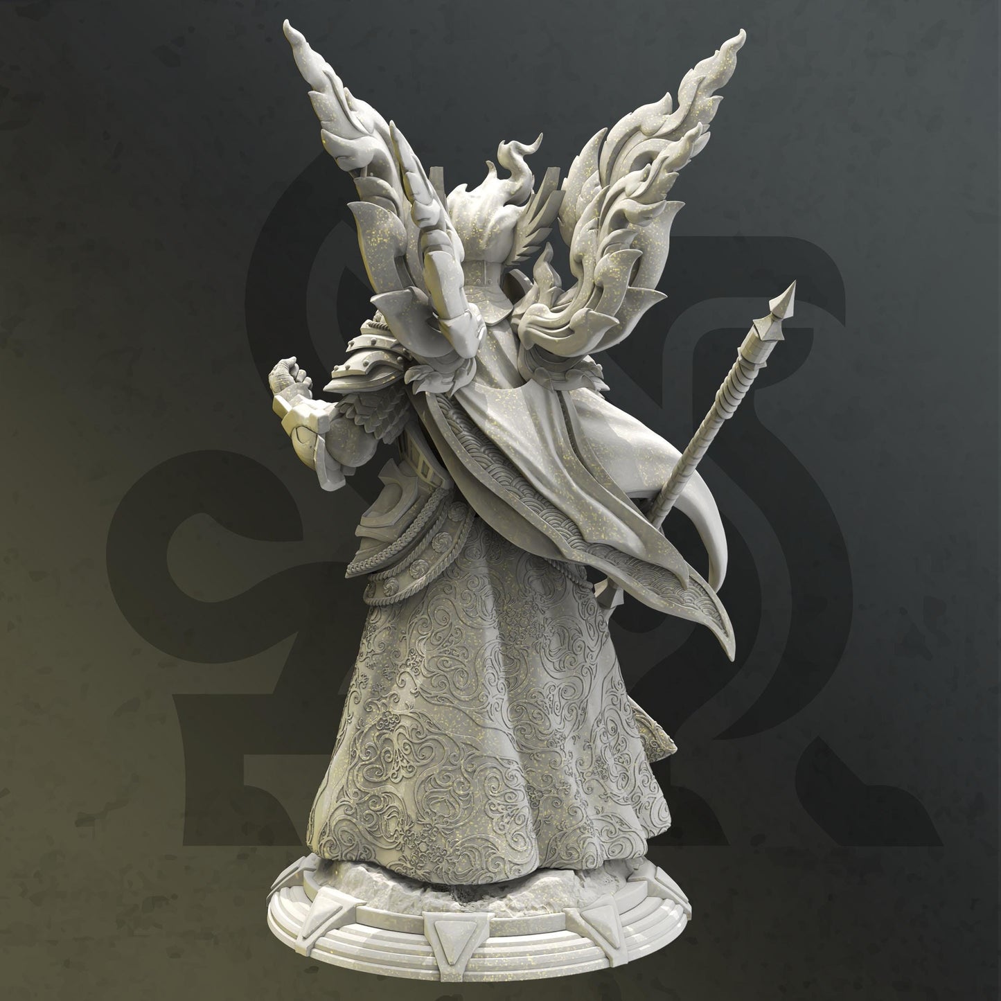 Celestial of War - Horauthin (Medium) - 3D Printed Tabletop Figure for Dungeons & Dragons, DnD, Pathfinder RPGs, TTRPG