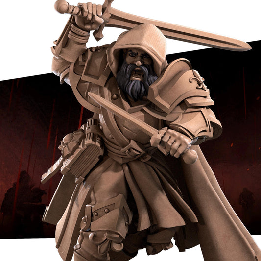 Robert, the Ranger (Medium) - Tabletop Figure for Dungeons & Dragons, DnD, Pathfinder RPGs, TTRPG