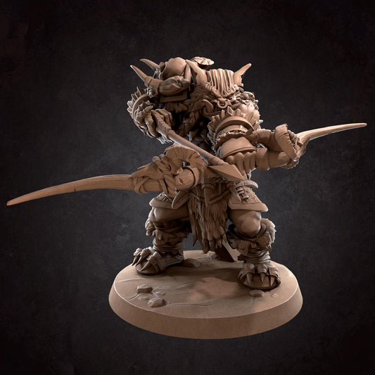 Bugbear Hunter (Medium) - Tabletop Figure for Dungeons & Dragons, DnD, Pathfinder RPGs, TTRPG