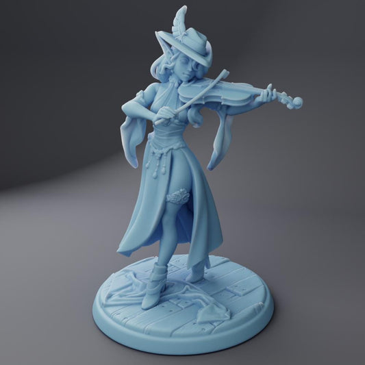 Silv The Bard - Reforged (Medium) - Tabletop Figure for Dungeons & Dragons, DnD, Pathfinder RPGs, TTRPG