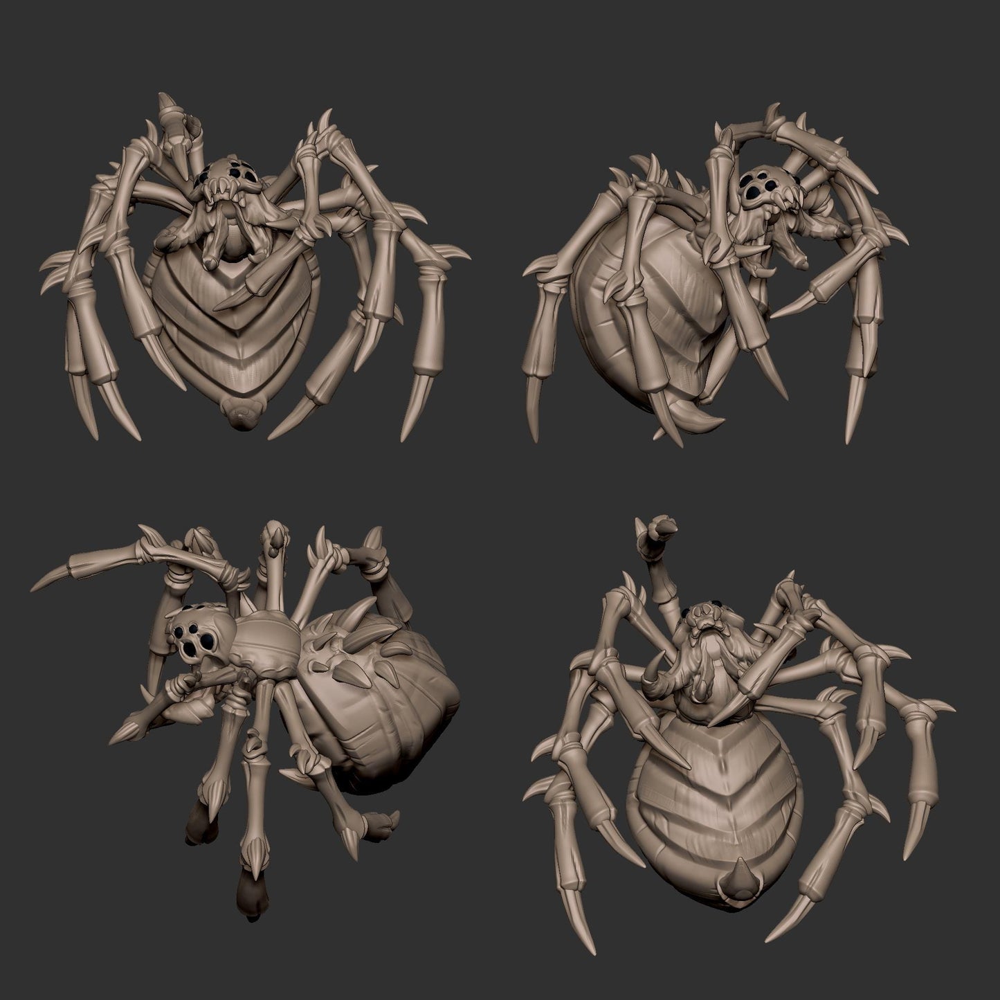 Arachnophobia Spider Pack (Bundle) - Tabletop Figure for Dungeons & Dragons, DnD, Pathfinder RPGs, TTRPG