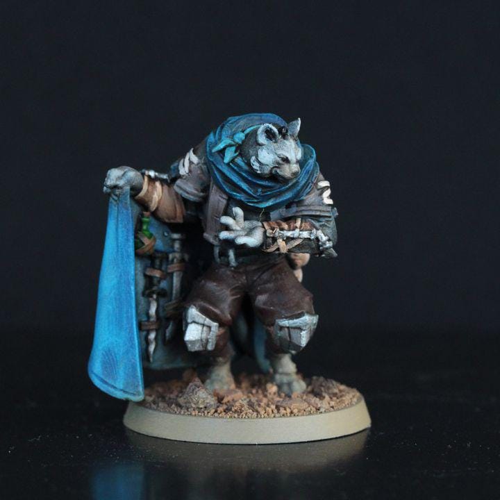 Cheat, The Smuggler Tabaxi (Medium) - Tabletop Figure for Dungeons & Dragons, DnD, Pathfinder RPGs, TTRPG