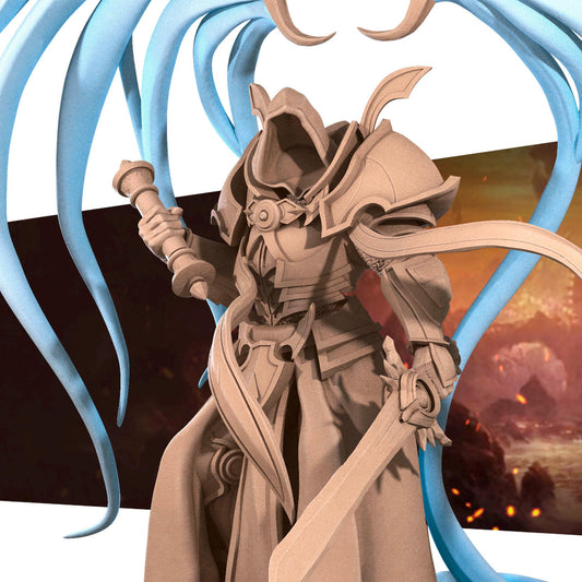 Seraphim Of Fate (Large) - Tabletop Figure for Dungeons & Dragons, DnD, Pathfinder RPGs, TTRPG