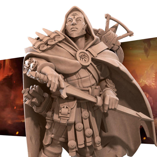 Hero Rogue (Medium) - Tabletop Figure for Dungeons & Dragons, DnD, Pathfinder RPGs, TTRPG