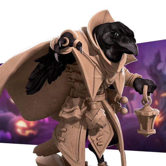 Jen, The Kenku Alchemist (Medium) - Tabletop Figure for Dungeons & Dragons, DnD, Pathfinder RPGs, TTRPG