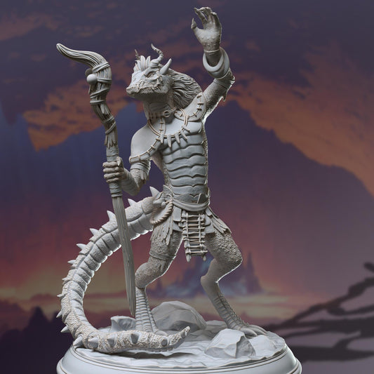 Kobold Shaman - Bobodobo (Medium) - Tabletop Figure for Dungeons & Dragons, DnD, Pathfinder RPGs, TTRPG