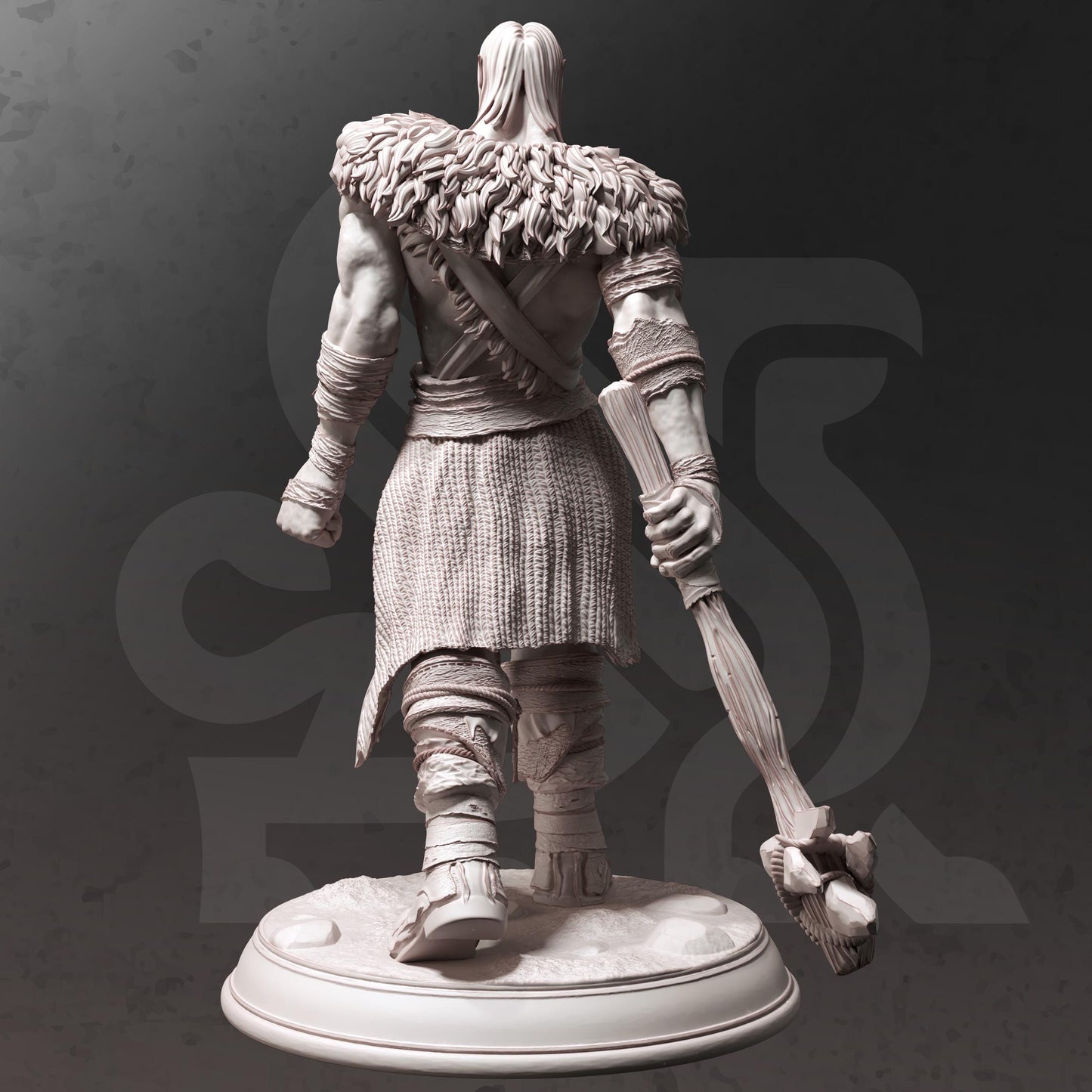 Hill Giant - Hyl Reiser (Huge) - 3D Printed Tabletop Figure for Dungeons & Dragons, DnD, Pathfinder RPGs, TTRPG