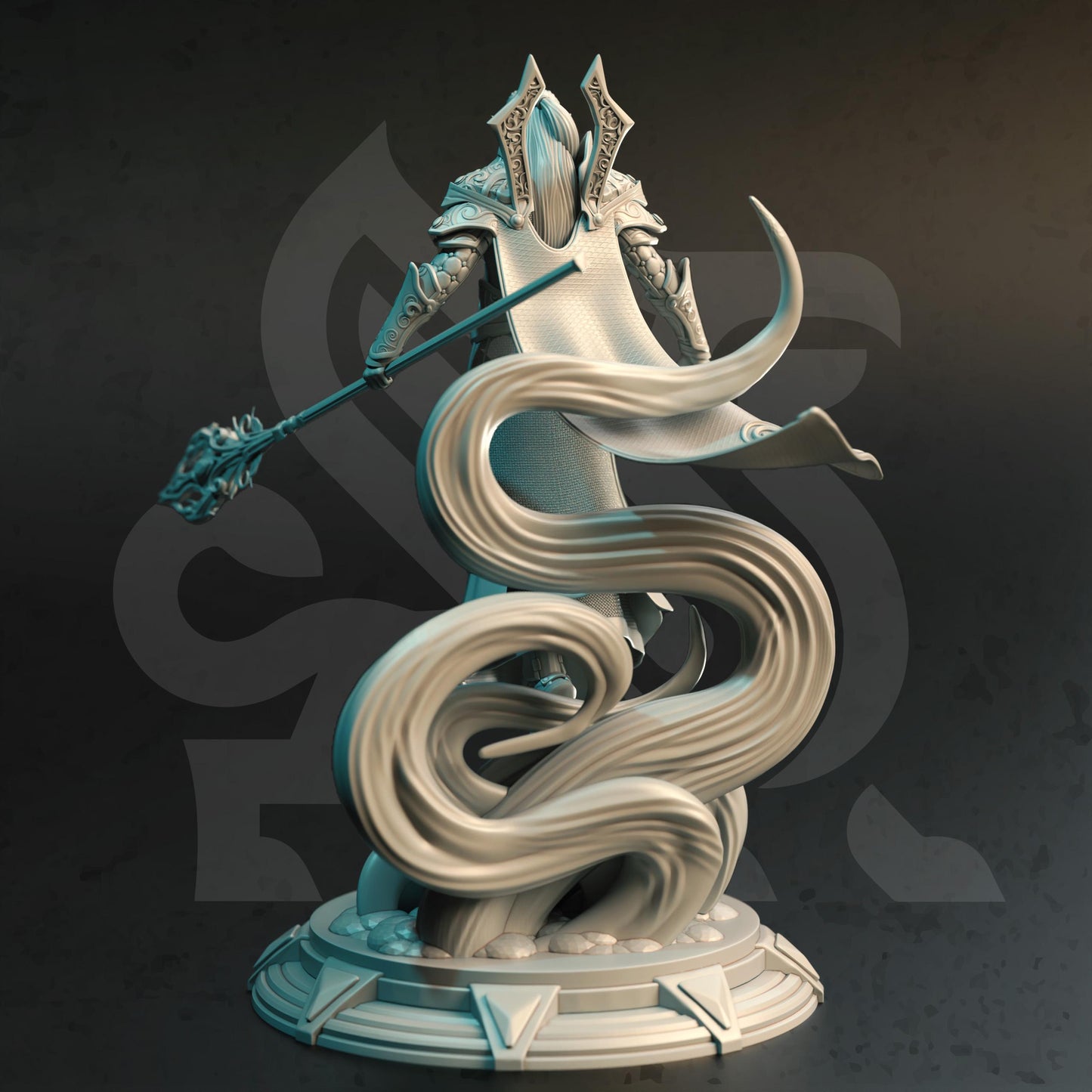 High Elf Master Sorcerer - Karydian - 3D Printed Tabletop Figure for Dungeons & Dragons, DnD, Pathfinder RPGs, TTRPG