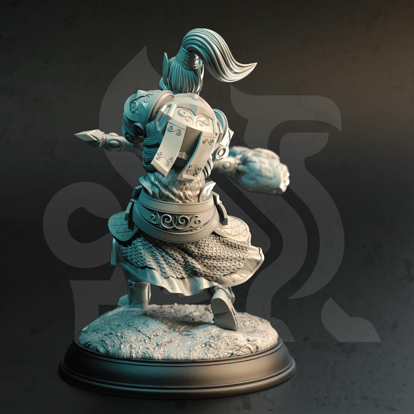 Cleric of the Arcane - Querina (Medium) - Tabletop Figure for Dungeons & Dragons, DnD, Pathfinder RPGs, TTRPG