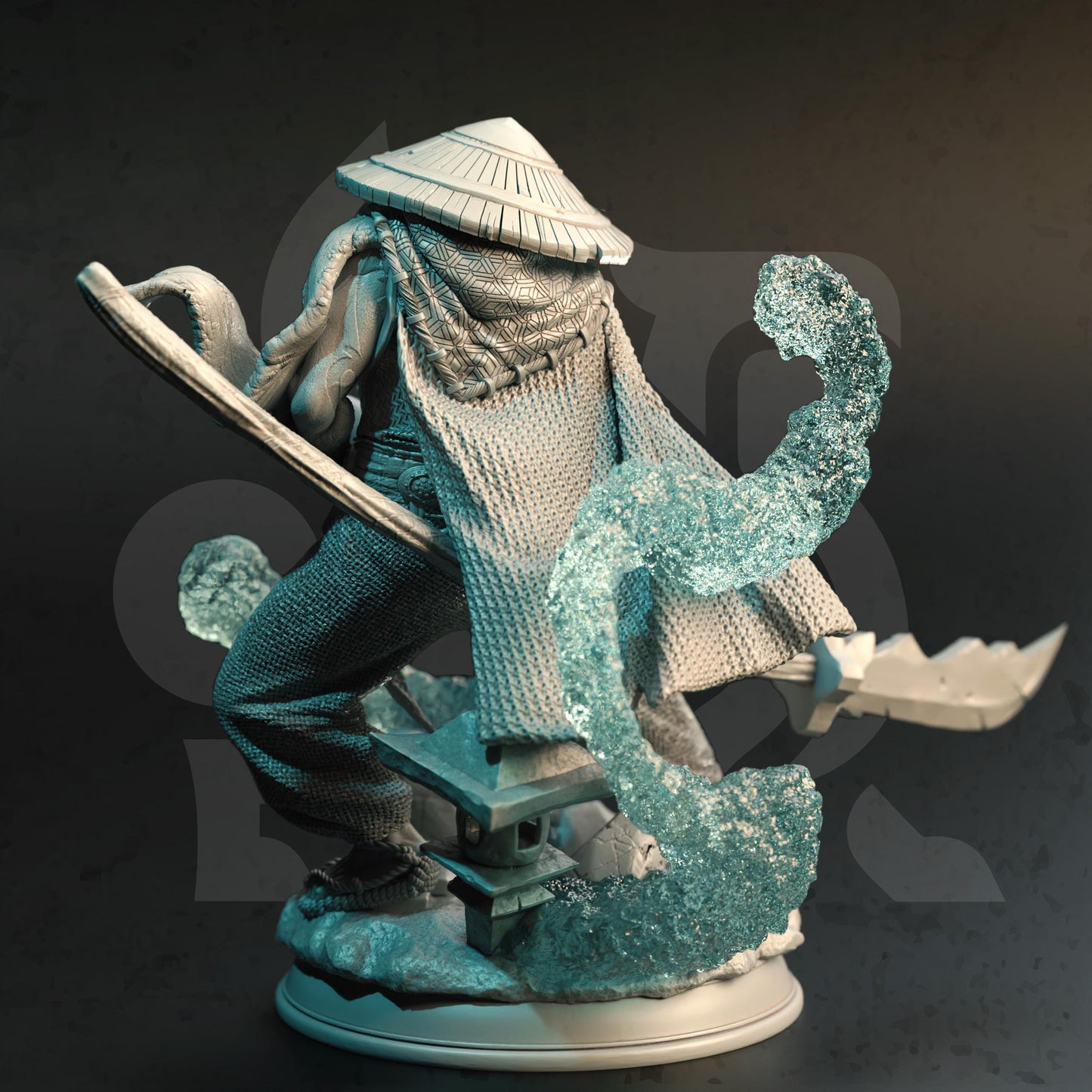 Divine Monk - Kheye (Medium) - Tabletop Figure for Dungeons & Dragons, DnD, Pathfinder RPGs, TTRPG