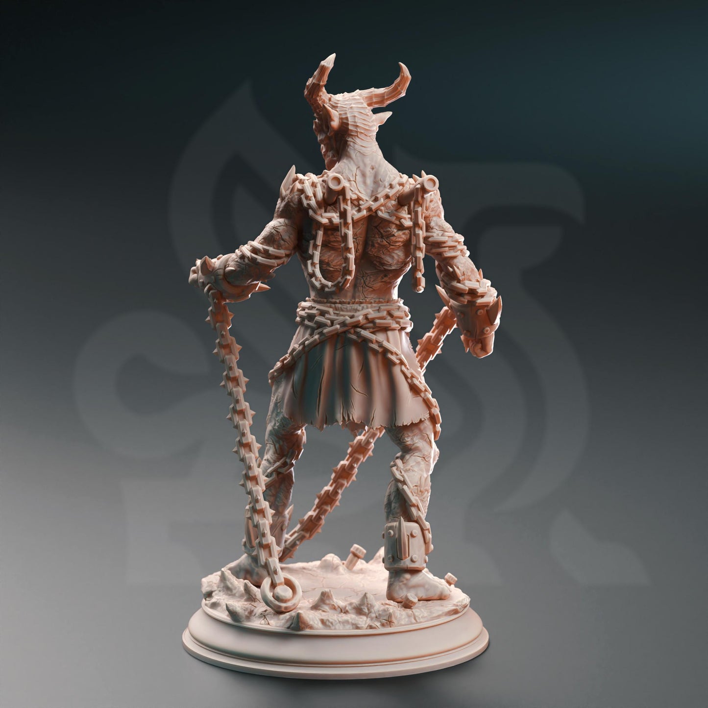 Chain Devils of the Nosmeni (Bundle) - 3D Printed Tabletop Figure for Dungeons & Dragons, DnD, Pathfinder RPGs, TTRPG