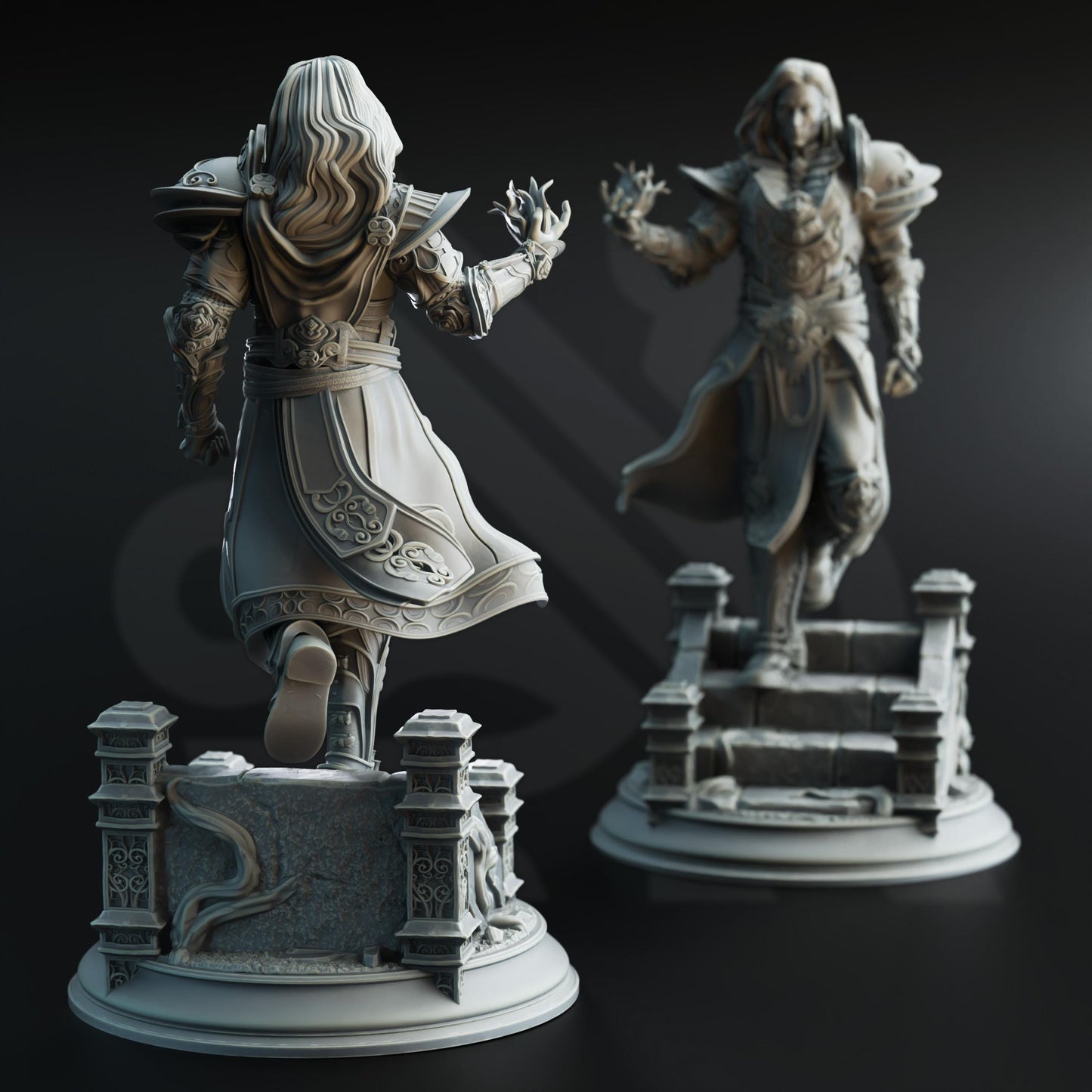 Psionic Graviturgist Master - Orthis (Medium) - Tabletop Figure for Dungeons & Dragons, DnD, Pathfinder RPGs, TTRPG