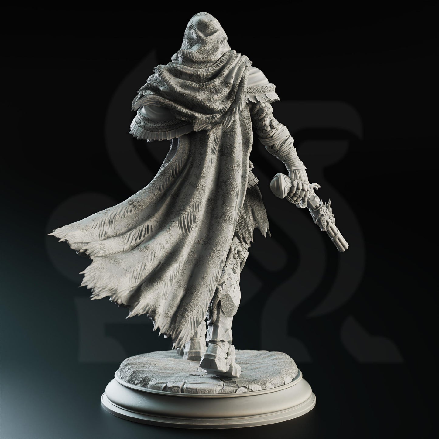 Warforged Gunslinger - Big Iron (Medium) - Tabletop Figure for Dungeons & Dragons, DnD, Pathfinder RPGs, TTRPG