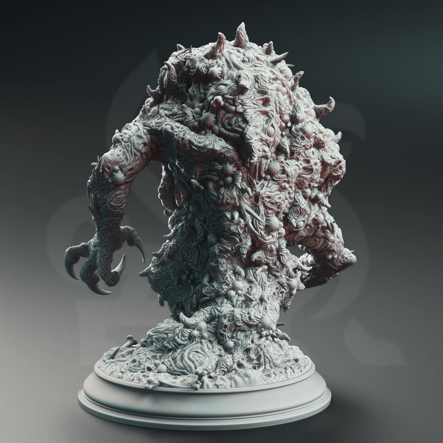 Eldritch Abominable Biomass - The Amalgamation (Huge) - 3D Printed Tabletop Figure for Dungeons & Dragons, DnD, Pathfinder RPGs, TTRPG