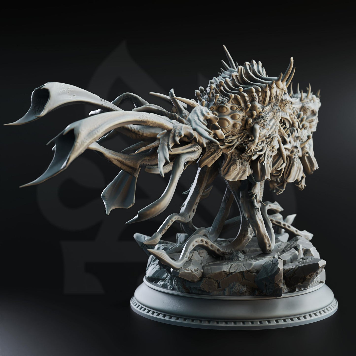 Eldritch Abomination Vessel - Ark of the Enlightened (Huge) - 3D Printed Tabletop Figure for Dungeons & Dragons, DnD, Pathfinder RPGs, TTRPG