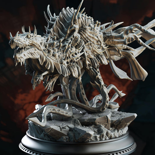 Eldritch Abomination Vessel - Ark of the Enlightened (Huge) - 3D Printed Tabletop Figure for Dungeons & Dragons, DnD, Pathfinder RPGs, TTRPG