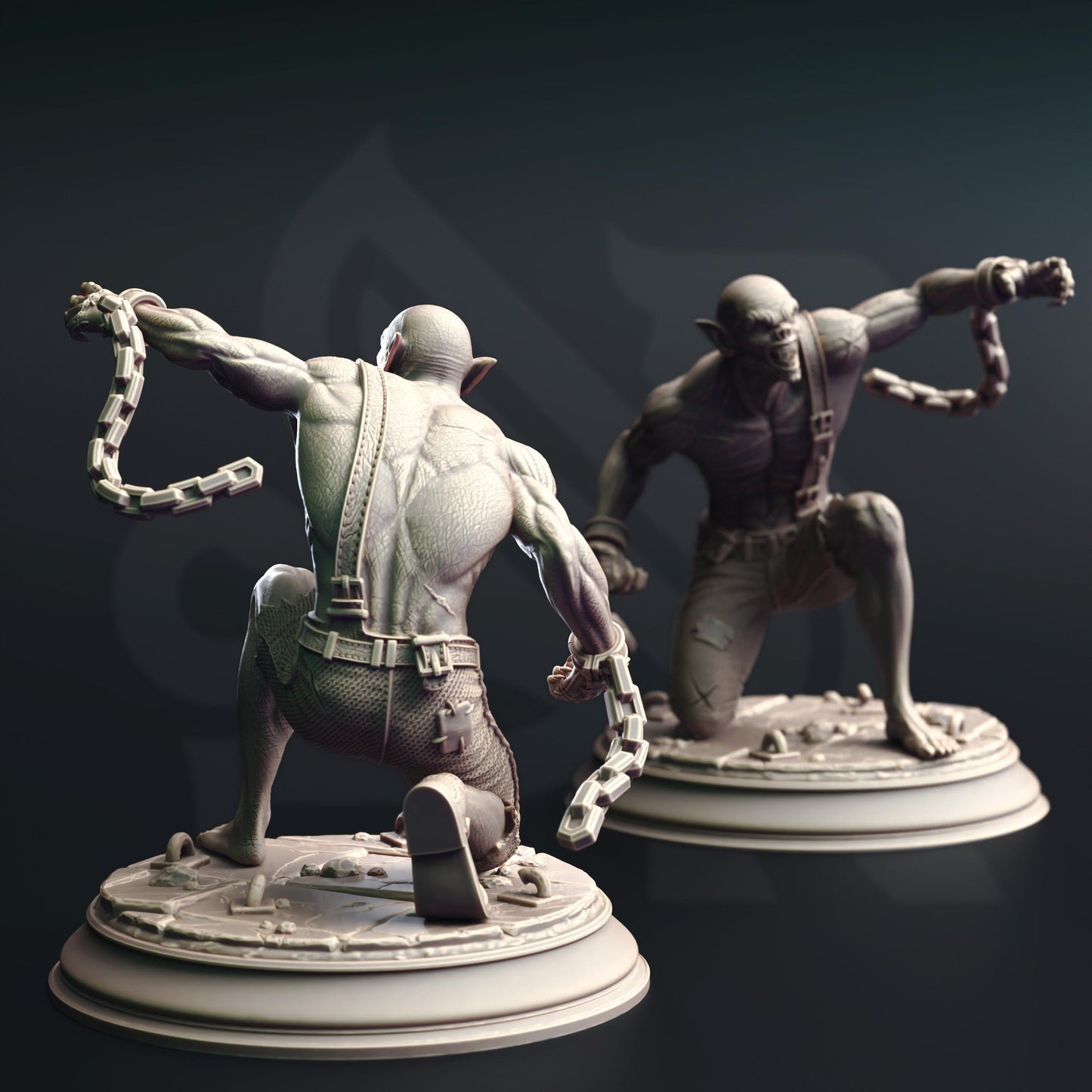 Vampire Thralls of the Coven (Bundle) - 3D Printed Tabletop Figure for Dungeons & Dragons, DnD, Pathfinder RPGs, TTRPG