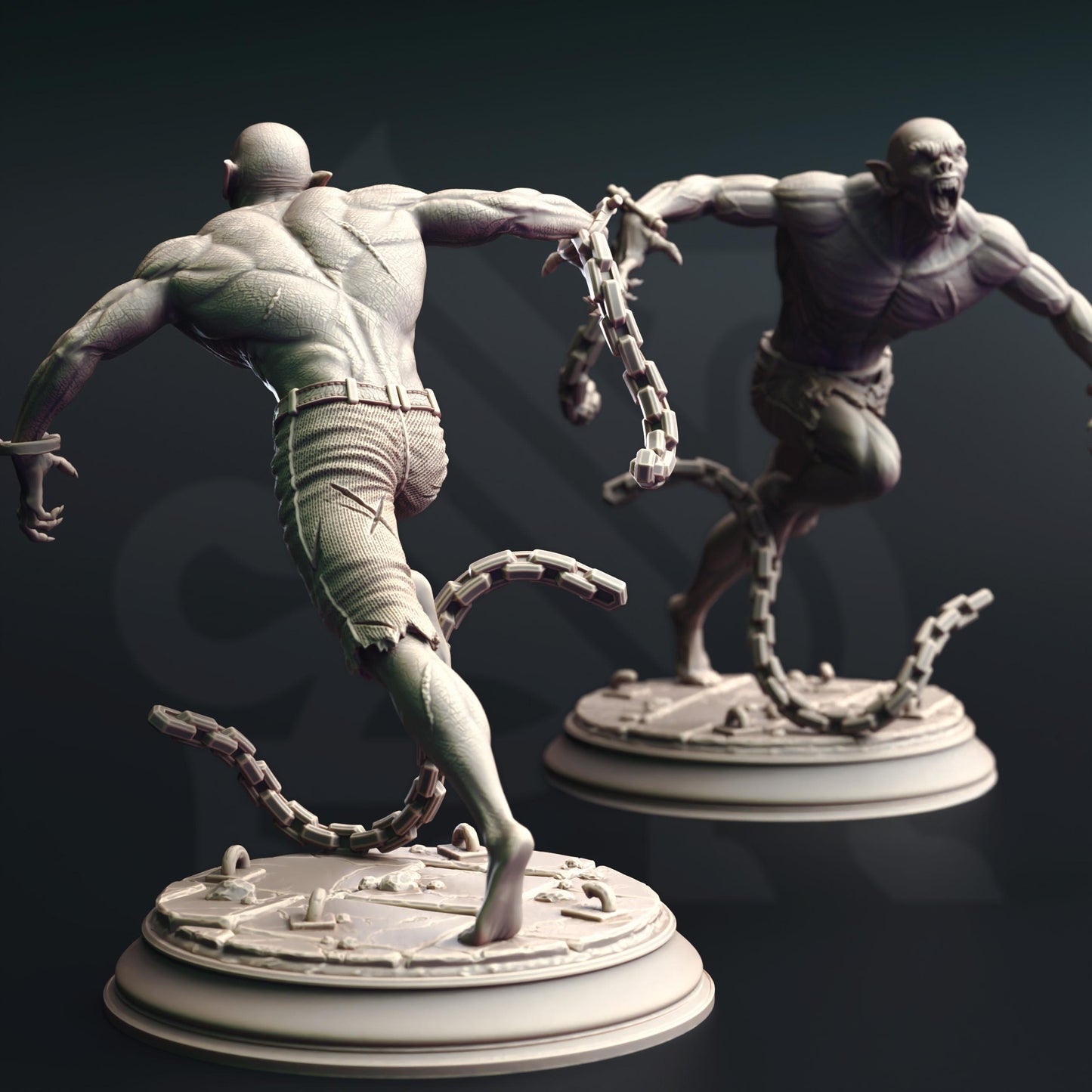 Vampire Thralls of the Coven (Bundle) - 3D Printed Tabletop Figure for Dungeons & Dragons, DnD, Pathfinder RPGs, TTRPG